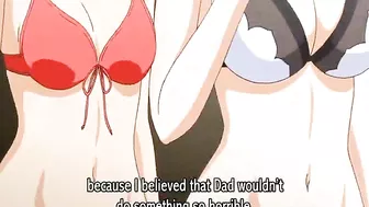 Bound Guy Gets Double Teamed by Two Sexy Hentai girls