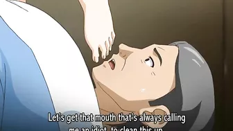 Bound Guy Gets Double Teamed by Two Sexy Hentai girls