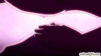 Shemale Hentai Self-Masturbates Outdoors