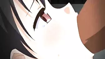 Busty Coed Sucks Monster Cock in Hot Hentai Scene