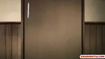 Muzzled Big Boobs Hentai Gets Hard Poked Until Cream Pie