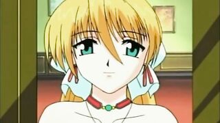 Hentai Girl's Anal Dildo Play with Her Master