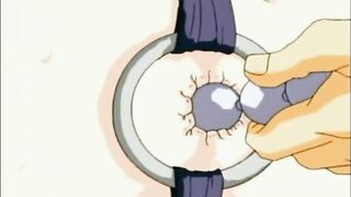 Hentai Girl's Anal Dildo Play with Her Master