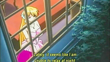 Hentai Girl's Anal Dildo Play with Her Master