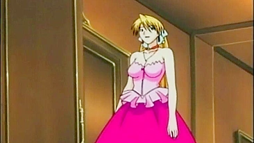 Hentai Girl's Anal Dildo Play with Her Master