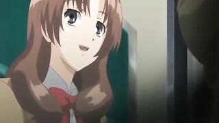 Coed Girl Gets Gangbanged and Cummed in Hentai Porn