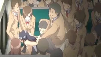 Coed Girl Gets Gangbanged and Cummed in Hentai Porn Coed Girl Gets Gangbanged and Cummed in Hentai Porn