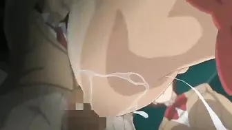 Coed Girl Gets Gangbanged and Cummed in Hentai Porn