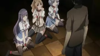 Chained Hentai Girls - Two Anime Beauties Bound Together