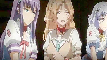 Chained Hentai Girls - Two Anime Beauties Bound Together