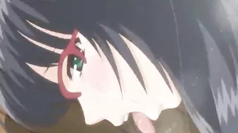 Japanese Hentai Vibrates Her Pussy in Bondage