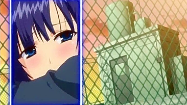 Japanese Hentai Vibrates Her Pussy in Bondage