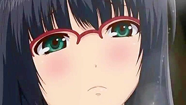 Japanese Hentai Vibrates Her Pussy in Bondage