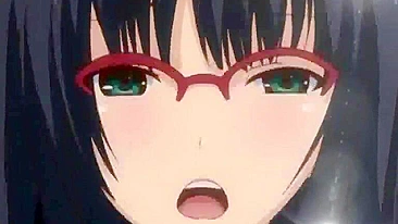 Japanese Hentai Vibrates Her Pussy in Bondage