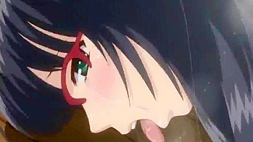 Japanese Hentai Vibrates Her Pussy in Bondage