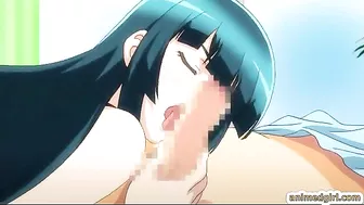 Shemale Hardcore Fucking - Two Shemales in Hentai Porn