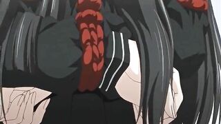 Bondage hentai coed virgin brutally fucked!