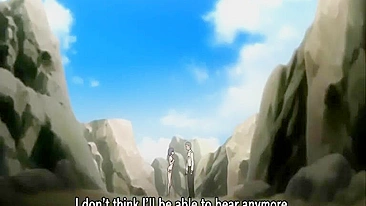 Outdoor Tittyfucking with Big-Titted Cuties - A Hentai Porn Video