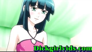 Busty hentai shemale hot fucking and riding fun, featuring anime, shemale, toon, hentai, and fuck