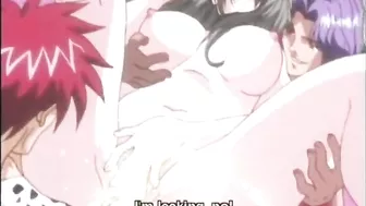 Busty Mom Gets Hard Gangbang by Bandits in Hentai Porn