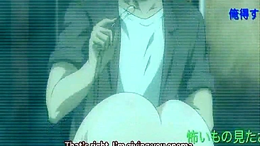 Hentai Bondage Ass Dildoed and Injected with Enema