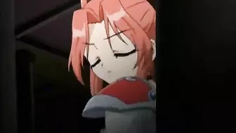 Shemale Anime Fucks Busty Hentai in Front of Monsters