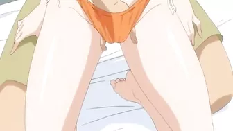 Squeeze Her Big Boobs and Poke Her Virginity - A Japanese Hentai Porn Video