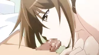 Squeeze Her Big Boobs and Poke Her Virginity - A Japanese Hentai Porn Video