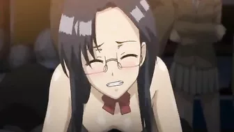 Coed Gets Vibrator for Wet Pussy in Stockings