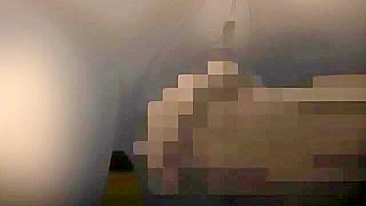 Coed Gets Vibrator for Wet Pussy in Stockings