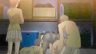 Coed Gets Vibrator for Wet Pussy in Stockings