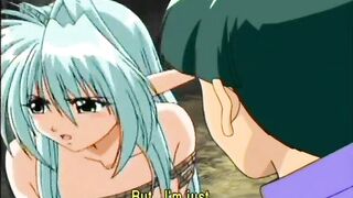 Elfin Hentai Porn - Roped Elf Gets Fingered and Poked in Wet Pussy