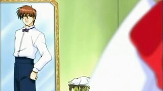 Chained hentai in her nipples gets fingred wetpussy, chained, hentai, nipples