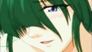 Chained hentai in her nipples gets fingred wetpussy, chained, hentai, nipples