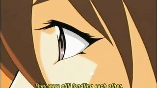 Chained hentai in her nipples gets fingred wetpussy, chained, hentai, nipples