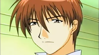 Chained hentai in her nipples gets fingred wetpussy, chained, hentai, nipples