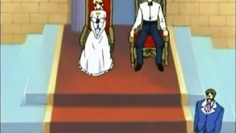 Chained hentai in her nipples gets fingred wetpussy, chained, hentai, nipples