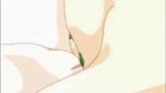 Chained hentai in her nipples gets fingred wetpussy, chained, hentai, nipples