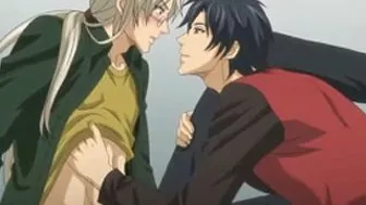 Gay Masturbation and Sex Act in Anime with Toon Gay