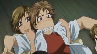 Japanese Bondage Shemale Gets Sucked by Bigcock in Hentai