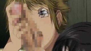 Japanese Bondage Shemale Gets Sucked by Bigcock in Hentai