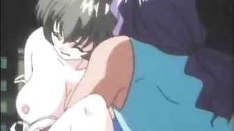 Brutal Bandit Poking of Big Boobed Hentai Beauty in Japan