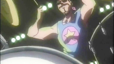 Brutal Bandit Poking of Big Boobed Hentai Beauty in Japan