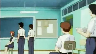 Hentai Girls' Group Drilled by Red Tentacles - Caught in the Act!