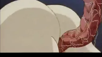 Hentai Girls' Group Drilled by Red Tentacles - Caught in the Act!