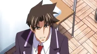 Coed's First Time Poking and Cream Pie - Big Boobs Hentai