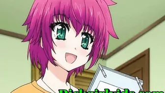 A naughty hentai shemale girl gets wildly penetrated in - anime porn Video