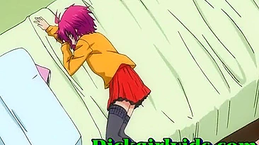 A naughty hentai shemale girl gets wildly penetrated in - anime porn Video