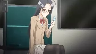 Coed's Hot Wet Pussy Gets Poked by Cutie in Hentai Adventure