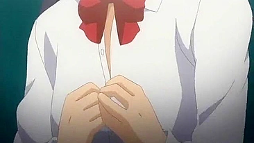 Coed's Hot Wet Pussy Gets Poked by Cutie in Hentai Adventure